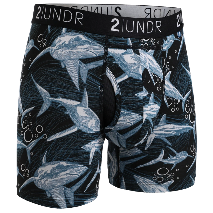 2UNDR Day Shift: Conquer Your Day in Style - Great White Boxer Briefs