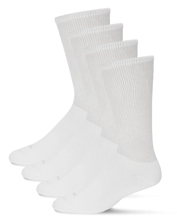 MeMoí Diabetic Comfort Socks - 2 Pairs: Gentle Support, All-Day Relief.