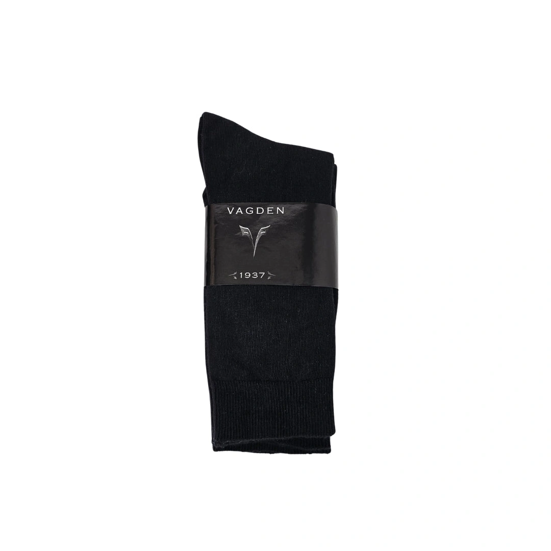Sharp Style Vagden Black Dress Socks Clearance Duo